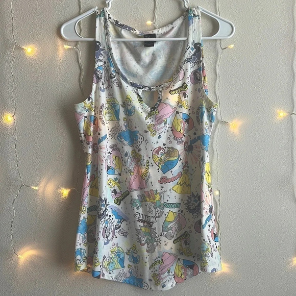 Disney Tops - Disney Princess Graphic Tank 👑